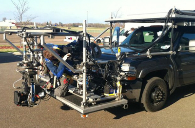 FRESH COAST™ Production Resources can provide camera cars, custom-fitted motor homes with drivers, production trailers, and crew transportation solutions.