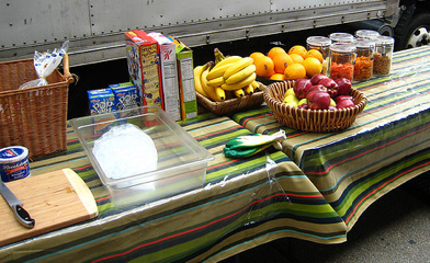 Craft Services: among the many Location Production Support services provided by FRESH COAST™ Production Resources in Milwaukee, Chicago, Madison and Green Bay.